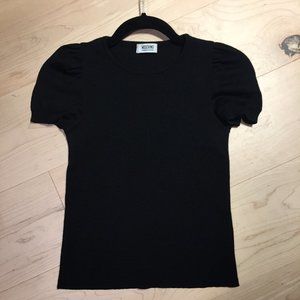 Moschino Cheap and Chic puff sleeve sweater